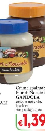 Offerta per Gandola - Crema Spalmabile Fior Di Nocciola a 1,39€ in D'Italy