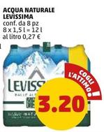 Offerta per Levissima - Acqua Naturale a 3,2€ in PENNY
