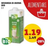 Offerta per My Bio - Bevanda Di Avena a 1,19€ in PENNY