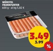 Offerta per Würstel Frankfurter a 3,49€ in PENNY