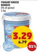 Offerta per Welless Yogurt Greco Bianco a 3,29€ in PENNY