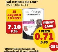 Offerta per Prodog - Patè Di Vitello Per Cane a 0,71€ in PENNY