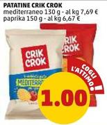 Offerta per Crik Crok - Patatine a 1€ in PENNY