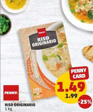 Offerta per Penny - Riso Originario a 1,49€ in PENNY