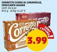Offerta per Algida - Cornetto Cuore Al Caramello, Croccante a 3,99€ in PENNY