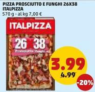 Offerta per Italpizza - Pizza Prosciutto E Funghi 26x38 a 3,99€ in PENNY