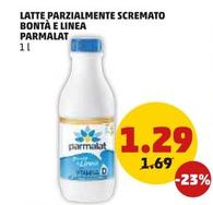 Offerta per Parmalat - Latte Parzialmente Scremato Bontà E Linea a 1,29€ in PENNY