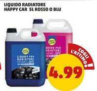 Offerta per Happy Car - Liquido Radiatore Rosso O Blu a 4,99€ in PENNY