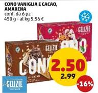 Offerta per Le Gelizie - Cono Vaniglia E Cacao, Amarena a 2,5€ in PENNY