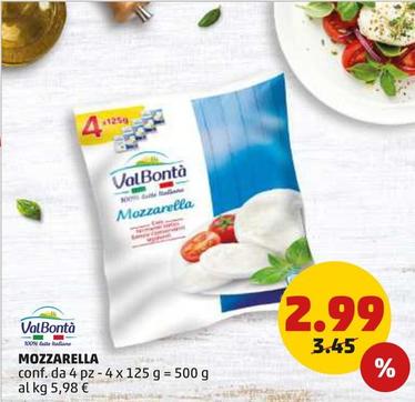 Offerta per Valbontà - Mozzarella a 2,99€ in PENNY