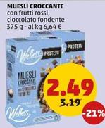 Offerta per Welless - Muesli Croccante a 2,49€ in PENNY