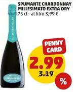 Offerta per Bellavista - Spumante Chardonnay Millesimato Extra Dry a 2,99€ in PENNY