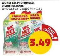 Offerta per Wc Net - Gel Profumoso, Disincrostante a 3,49€ in PENNY
