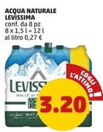Offerta per Levissima - Acqua Naturale a 3,2€ in PENNY