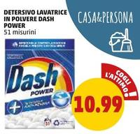 Offerta per Dash - Detersivo Lavatrice In Polvere Power a 10,99€ in PENNY
