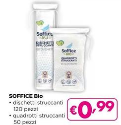 Offerta per Soffice Bio - Dischetti Struccanti a 0,99€ in Acqua & Sapone