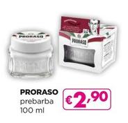 Offerta per Proraso - Prebarba a 2,9€ in Acqua & Sapone