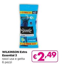 Offerta per Wilkinson Sword - Essential 3 a 2,49€ in Acqua & Sapone