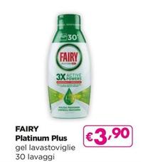 Offerta per Fairy - Platinum Plus a 3,9€ in Acqua & Sapone