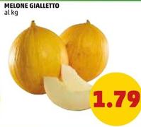 Offerta per Melone Gialletto a 1,79€ in PENNY