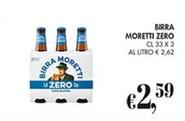 Offerta per Moretti - Birra Zero a 2,59€ in Coal