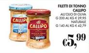 Offerta per Callipo - Filetti Di Tonno a 5,99€ in Coal