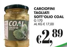 Offerta per Coal - Carciofini Tagliati Sott'olio a 2,89€ in Coal