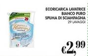 Offerta per Spuma Di Sciampagna - Ecoricarica Lavatrice Bianco Puro a 2,99€ in Coal