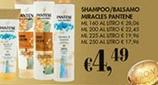 Offerta per Pantene - Shampoo/ Balsamo Miracles a 4,49€ in Coal