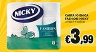 Offerta per Nicky - Carta Igienica Fashion a 3,99€ in Coal