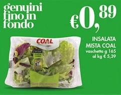 Offerta per Coal - Insalata Mista a 0,89€ in Coal