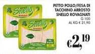 Offerta per Rovagnati - Petto Pollo/fesa Di Tacchino Arrosto Snello a 2,19€ in Coal