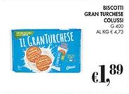 Offerta per Colussi - Biscotti Gran Turchese a 1,89€ in Coal