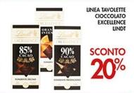 Offerta per Lindt - Linea Tavolette Cioccolato Excellence in Coal