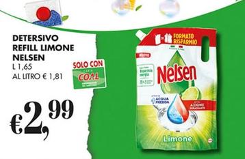 Offerta per Nelsen - Detersivo Refill Limone a 2,99€ in Coal