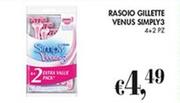Offerta per Gillette - Rasoio Venus Simply3 a 4,49€ in Coal