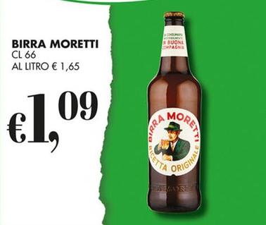 Offerta per Moretti - Birra a 1,09€ in Coal