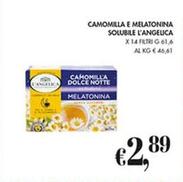 Offerta per L'angelica - Camomilla E Melatonina Solubile a 2,89€ in Coal