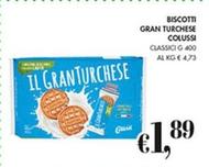 Offerta per Colussi - Biscotti Gran Turchese a 1,89€ in Coal