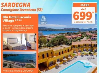 Offerta per Blu Hotel Laconia Village a 699€ in Lidl