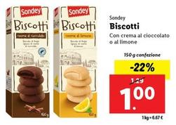 Offerta per Sondey - Biscotti a 1€ in Lidl
