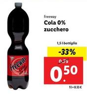 Offerta per Freeway - Cola 0% Zucchero a 0,5€ in Lidl