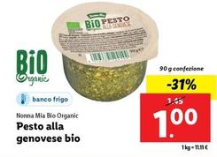 Offerta per Nonna Mia Bio Organic - Pesto Alla Genovese a 1€ in Lidl