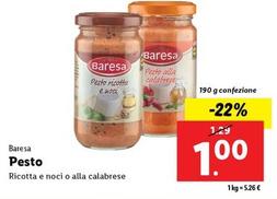 Offerta per Baresa - Pesto a 1€ in Lidl