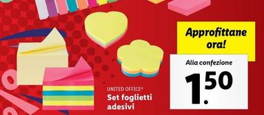 Offerta per United Office - Set Foglietti Adesivi a 1,5€ in Lidl