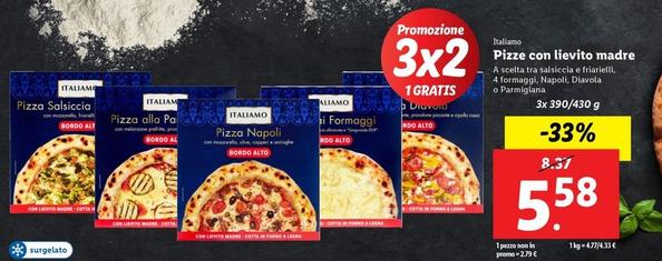 Offerta per Italiamo - Pizze Con Lievito Madre a 5,58€ in Lidl