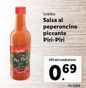 Offerta per Sol & Mar - Salsa Al Peperoncino Piccante Piri-piri a 0,69€ in Lidl