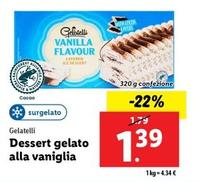 Offerta per Gelatelli - Dessert Gelato Alla Vaniglia a 1,39€ in Lidl