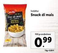 Offerta per Sol & Mar - Snack Di Mais a 0,99€ in Lidl