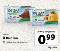 Offerta per Valsoia - Il Budino a 0,99€ in Lidl